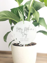 Mothers Day Gift - Personalised planter stick