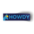Howdy - Navy (11" x 3" Vinyl Sticker)