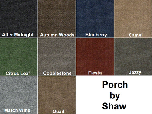 PORCH by Shaw - Indoor/Outdoor Berber Carpet - 12' wide x Various Lengths'