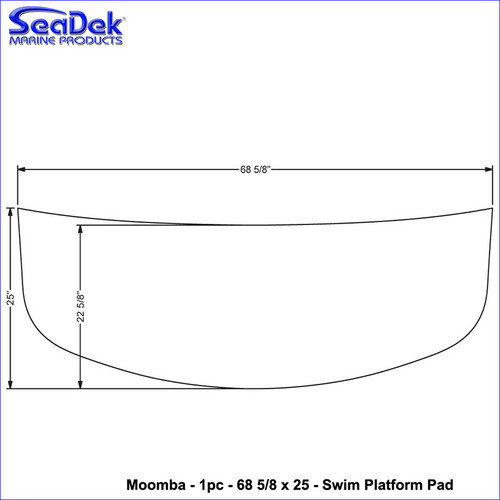 SeaDek Swim Platform Pads for Moomba Models  SeaDek Swim Platform Pads for Moomba Models
