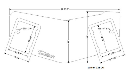 SeaDek Swim Platform Pads for Larson Models