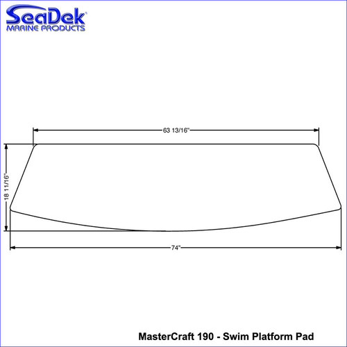 SEADEK KITS - Swim Platform Pads - MARINE CARPETING