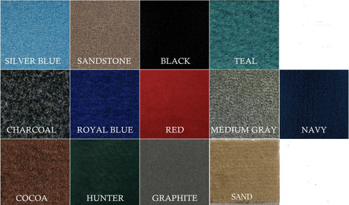1997-1998 Ranger 488 V Bass Boat Pre-Cut Carpet Kit