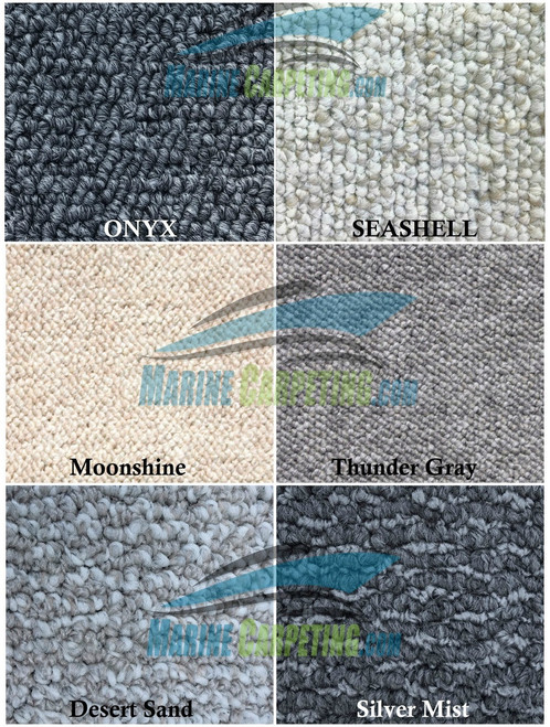 2000-2005 Sea Ray 460 Sundeck ( 4pc) Replacement Carpet Set #3791