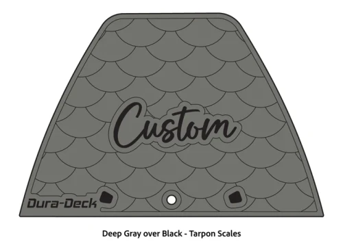 Deep Gray over Black - Tarpon Scales