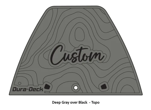 Deep Gray over Black - Topo