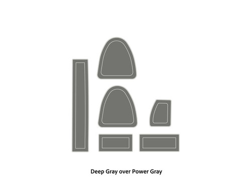 Deep Gray over Power Gray