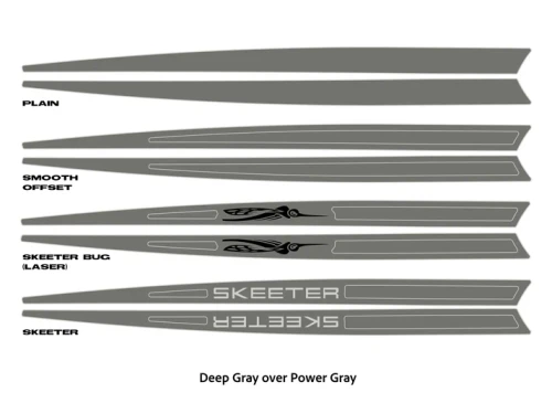 Skeeter FXR-ZXR 20 & 21 EVA Foam Deck Extensions