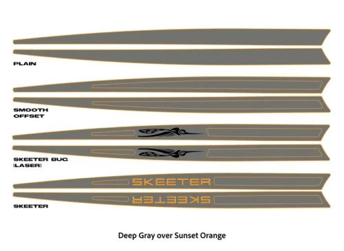 Skeeter FXR-ZXR 20 & 21 EVA Foam Deck Extensions