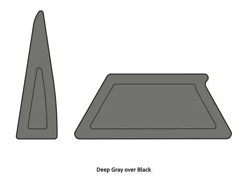 2021-2025 Ranger Z520-Z521 “R” Series Console Covers
