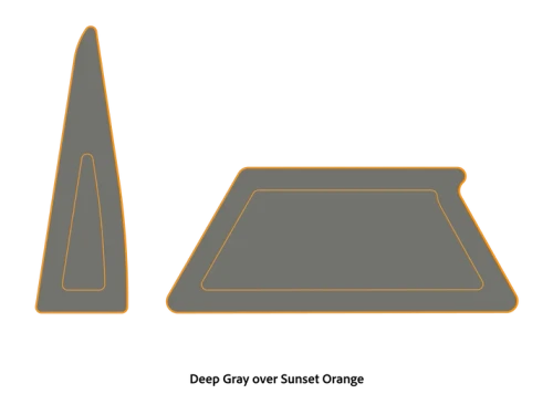 2021-2025 Ranger Z520-Z521 “R” Series Console Covers