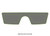 Deep Gray over Lime Green
