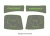 Phoenix Transom Pad Set
