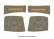 Phoenix Transom Pad Set