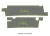 Ranger 520R EVA Foam Rod Locker Pads