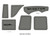 2006-2014 Skeeter 20i Accessory Pad Set