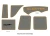 2006-2014 Skeeter 20i Accessory Pad Set