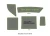 2014 Skeeter TZX195 & ZX190 Accessory Pad Set