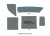 2014 Skeeter TZX195 & ZX190 Accessory Pad Set