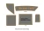2014 Skeeter TZX195 & ZX190 Accessory Pad Set