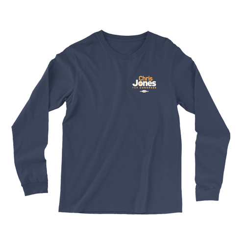 Disclaimer (Navy Long-Sleeve Tee)