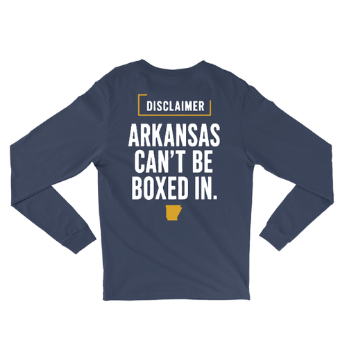 Disclaimer (Navy Long-Sleeve Tee)