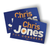 Chris Jones For Congress (5" x 3" Vinyl Sticker -- Pack of Two!)