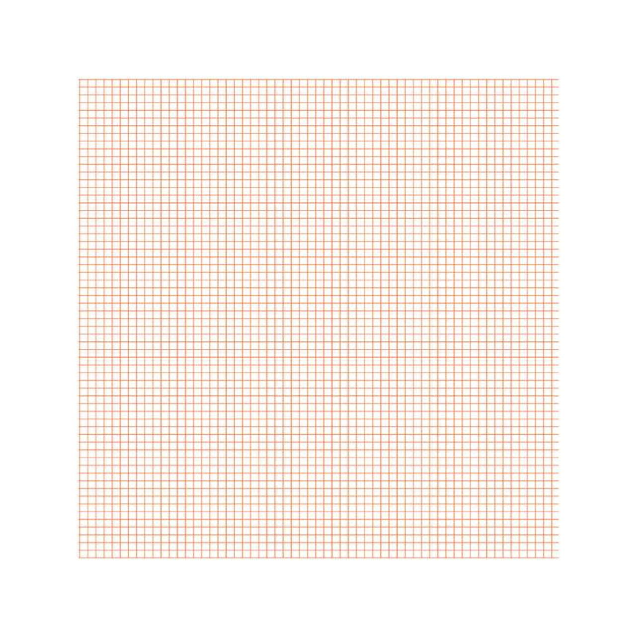 Graph Paper Pads, 1/8” SQ. Accentuated Axis, 100 Sheets per Pad, 3