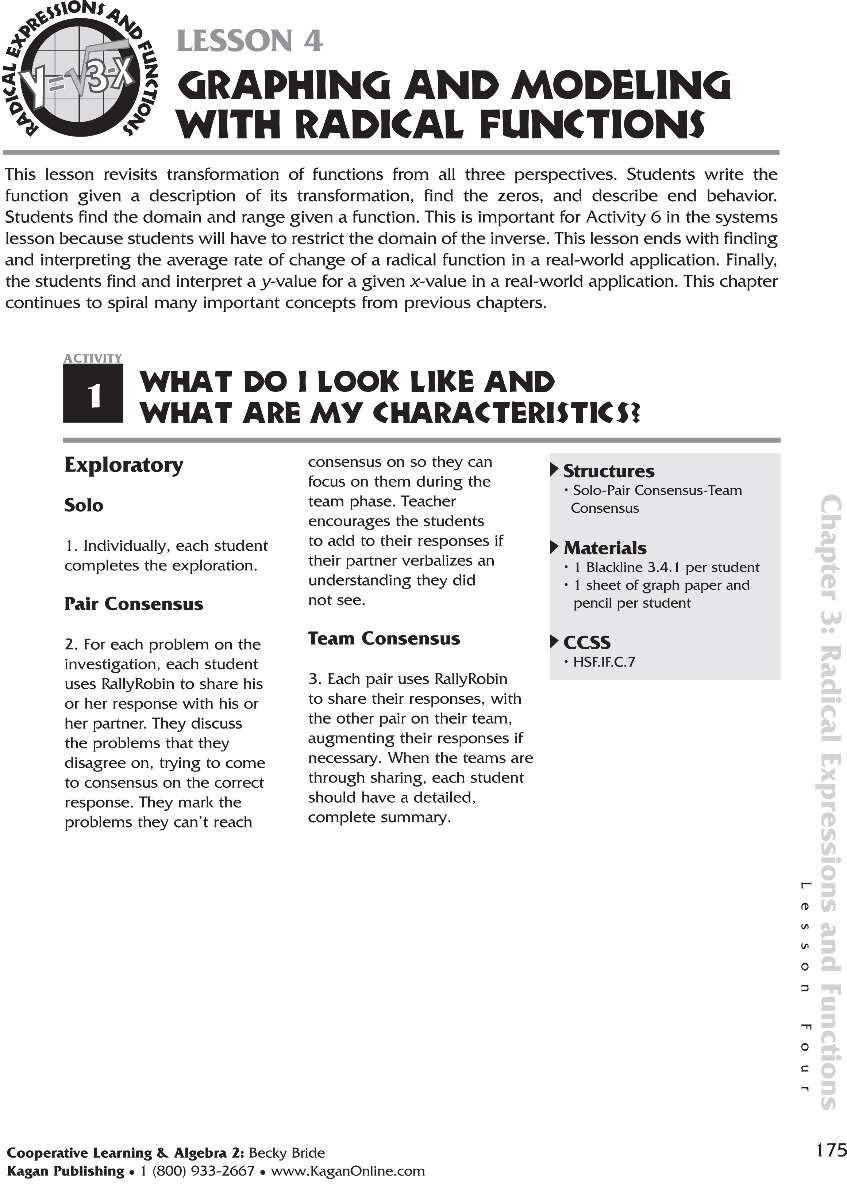 Cooperative Learning & Algebra 2 (Grades 9-12) | Geyer