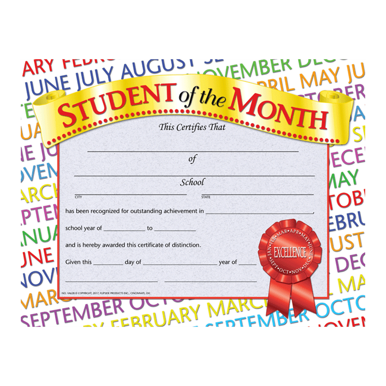 student-of-the-month-certificates-pack-of-30-geyer-instructional-products for Student Of The Month Certificate Free Printable Pdf Student of the Month Certificates - Pack of 30 | Geyer Instructional Products for Student Of The Month Certificate Free Printable Pdf