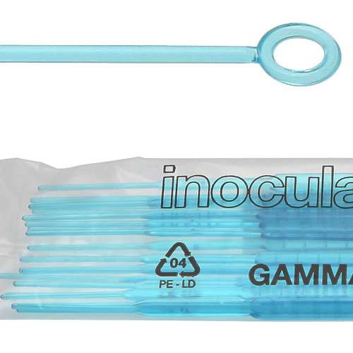 Inoculating Loops Blue, HIPS 10uL Loop, Case of 1000 | Geyer