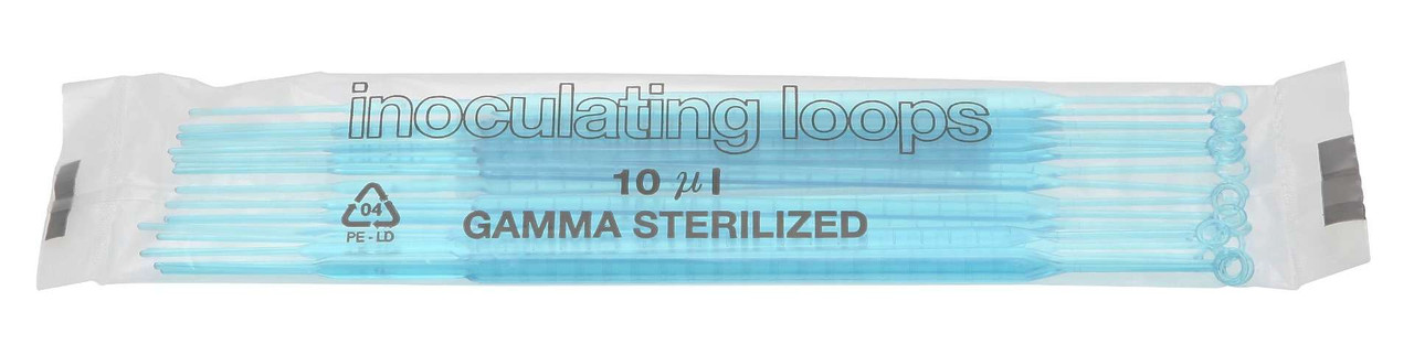 Inoculating Loops Blue, HIPS 10uL Loop, Case of 1000 | Geyer