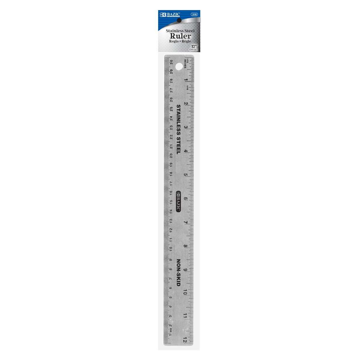 12-30cm-Stainless-Steel-Ruler-