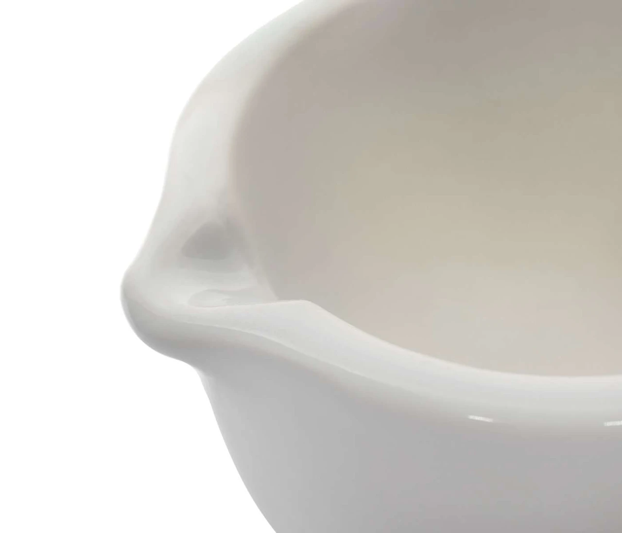 Eisco Labs Replacement Pestle - 7.5" Length, 2" Diameter Unglazed Porcelain Grinding End, For 400ml Mortar (Mortar Not Included)