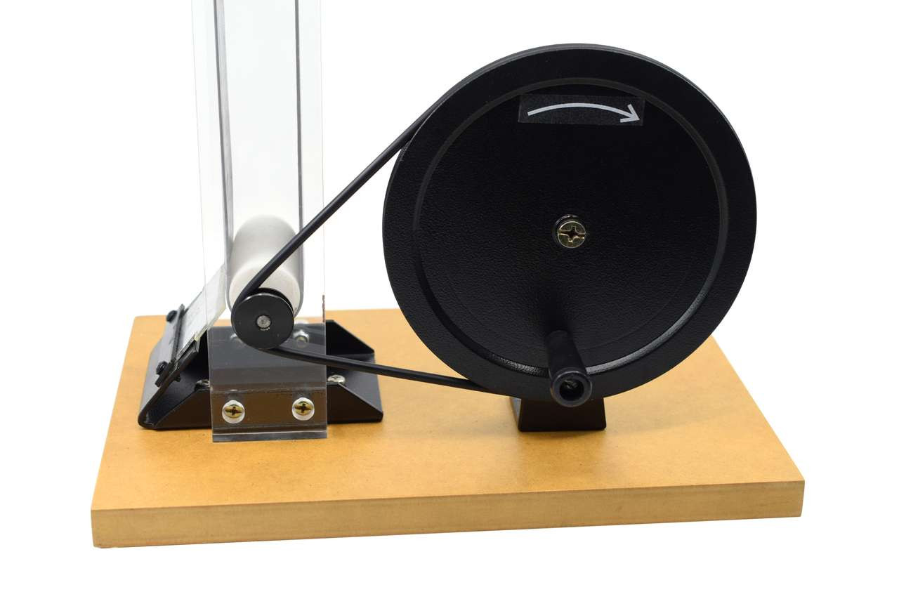 Hand Crank Van De Graaff Generator, 7.9