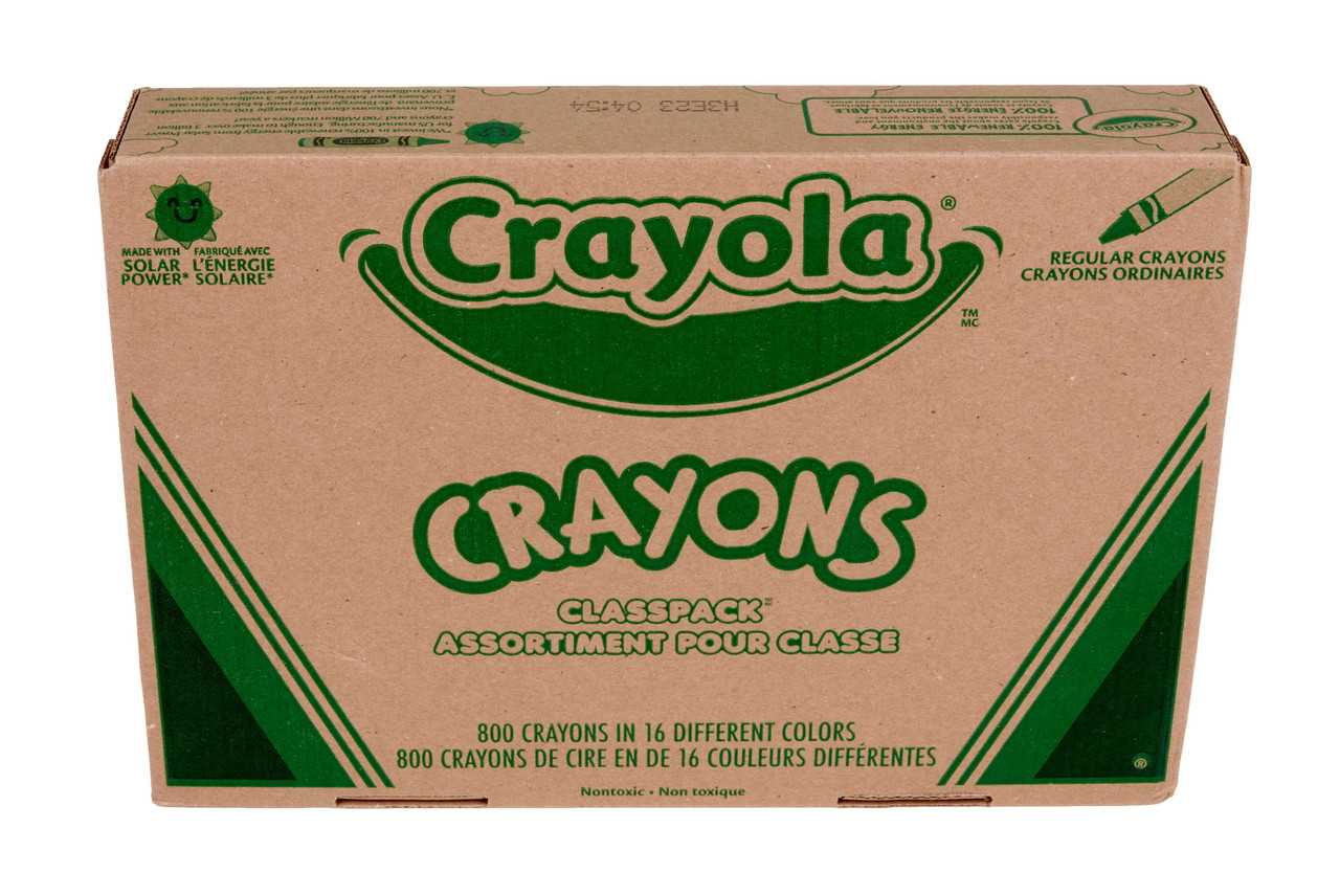 CREA出品 Crayons Classpack® 800 ct., 16 Colors | Geyer Instructional Products