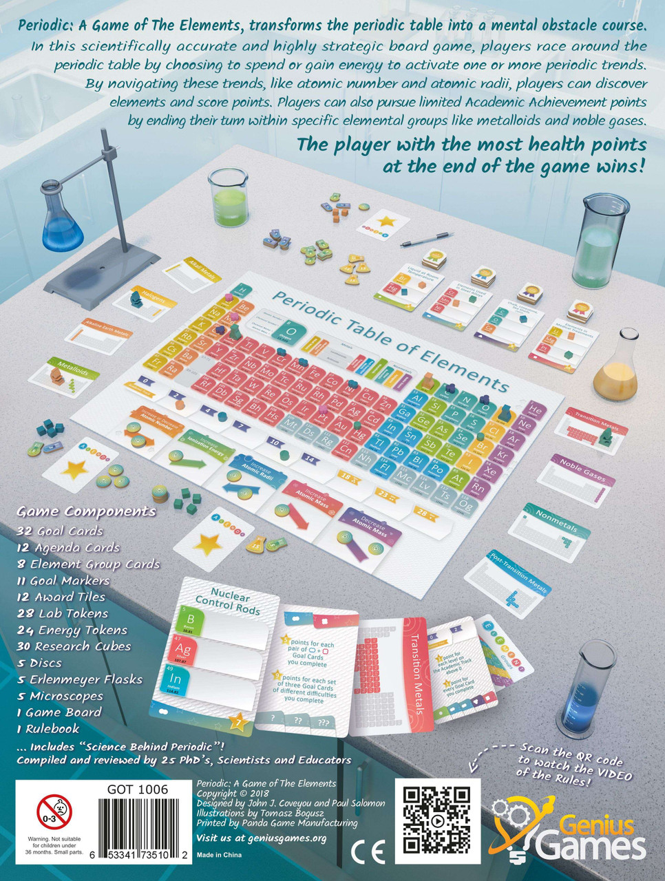 Periodic a game of the elements geyer instructional products