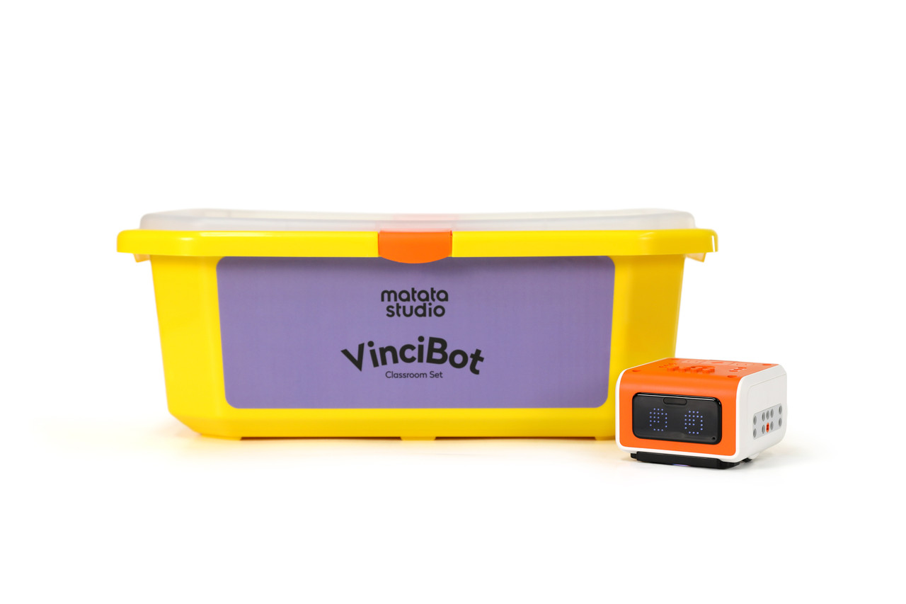 VinciBot Classroom Set: Comprehensive Coding Robots for Education