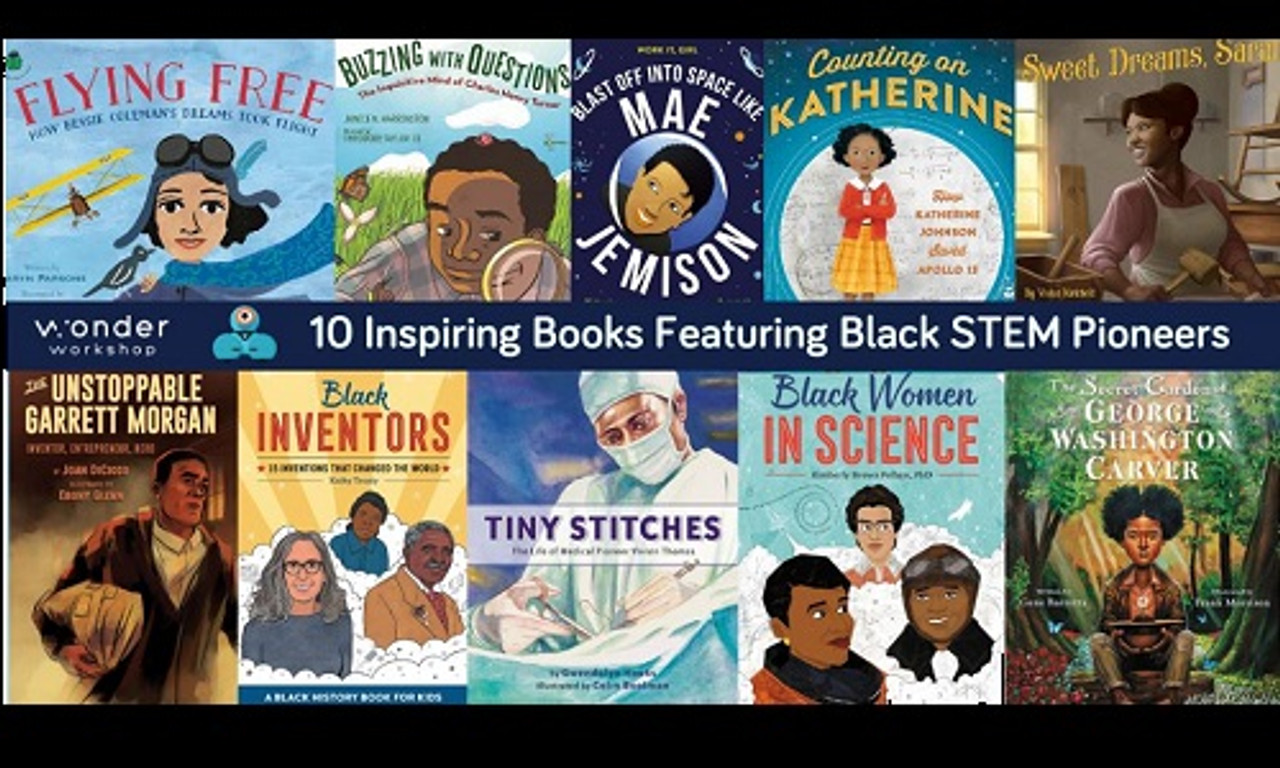 10 Children’s Books Featuring Black STEM Pioneers