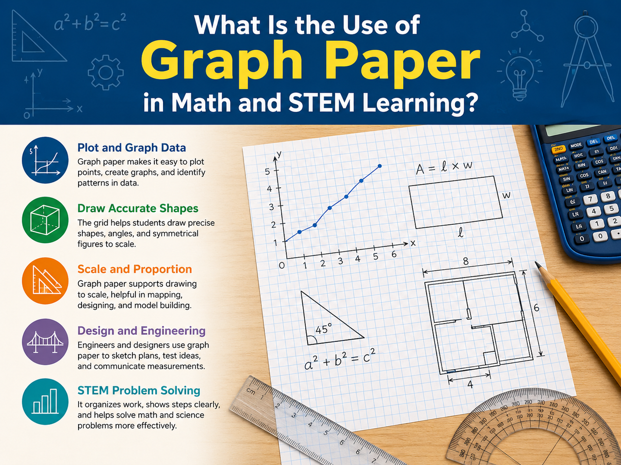 What Is the Use of Graph Paper in Math and STEM Learning?