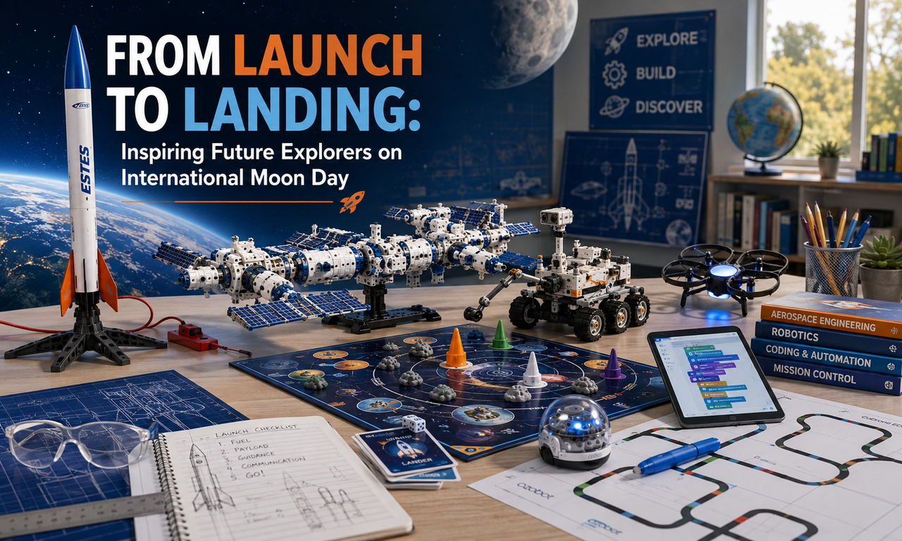 From Launch to Landing: Inspiring Future Explorers on International Moon Day
