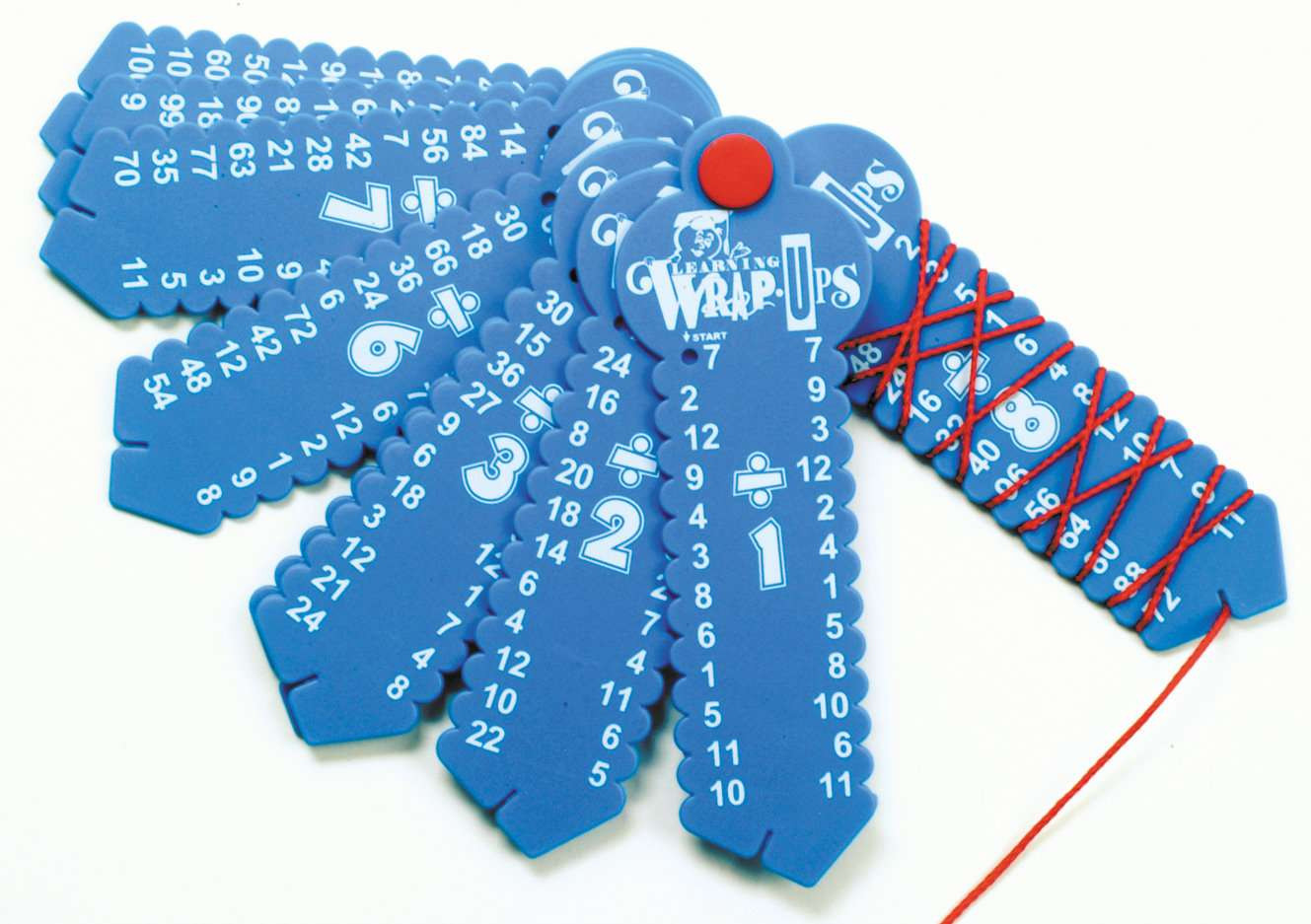 LEARNING WRAP-UPS Multiplikations-Schlüsselanhänger – Gelb, Spielerisches Lernen Für Kinder