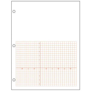 RADIAN GRAPH PAPER with Numbered Horizontal and Vertical Axis_main