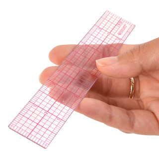 8ths Beveled Transparent Ruler-6 Inches Length 170232