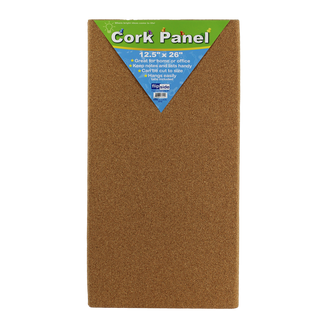 Cork Panel, 12.5" x 26" x 3/8"