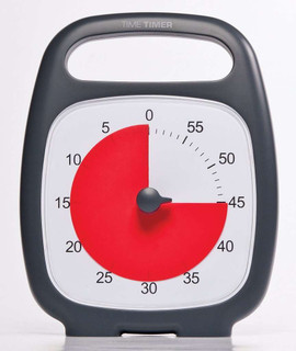 7" Time Timer Plus Charcoal 171080 7" Time Timer Plus Charcoal 171080