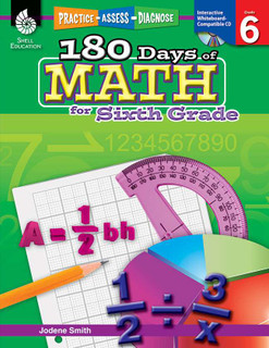 180 Days of Math for Sixth Grade 174040
