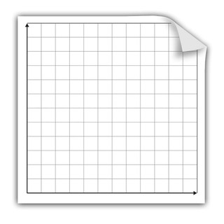 Easy Cling Graph - First Quadrant 181302