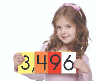 Sensational Math 4-Value Whole Numbers Place Value Cards Set 190350 Sensational Math 4-Value Whole Numbers Place Value Cards Set 190350