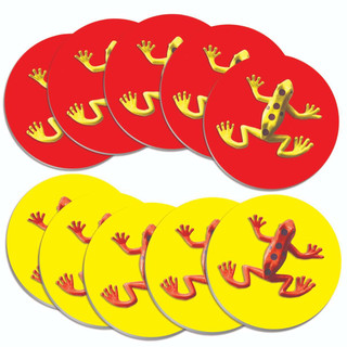 Sensational Math Froggy Ten-Frame Floor Mat 190412